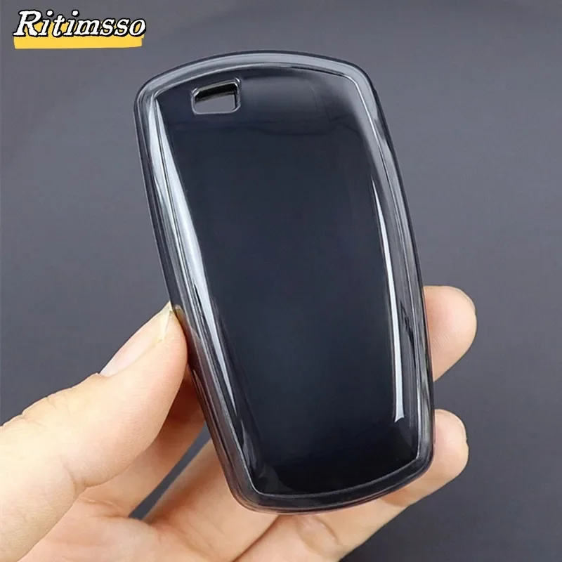 TPU Car Remote Key Case Cover Shell for BMW F20 F30 F31 F34 F10 F11 X3 F25 M3 M4 1 3 5 Series GT Car Styling Keyless Accessories