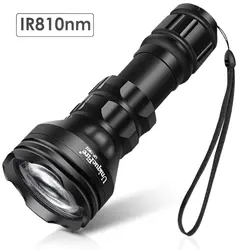 UniqueFire 1903 IR 810nm Infrared LED FlashLight illuminator 3 Modes Adjustable Torch For Night Vision Scope Outdoor Hunting
