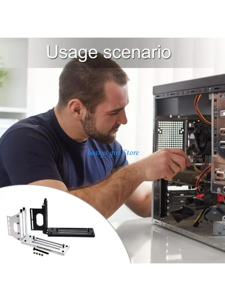 

C7AB Metal PCIE X16 Vertical Card Support For Improved Air Movement And Stable Arrangement