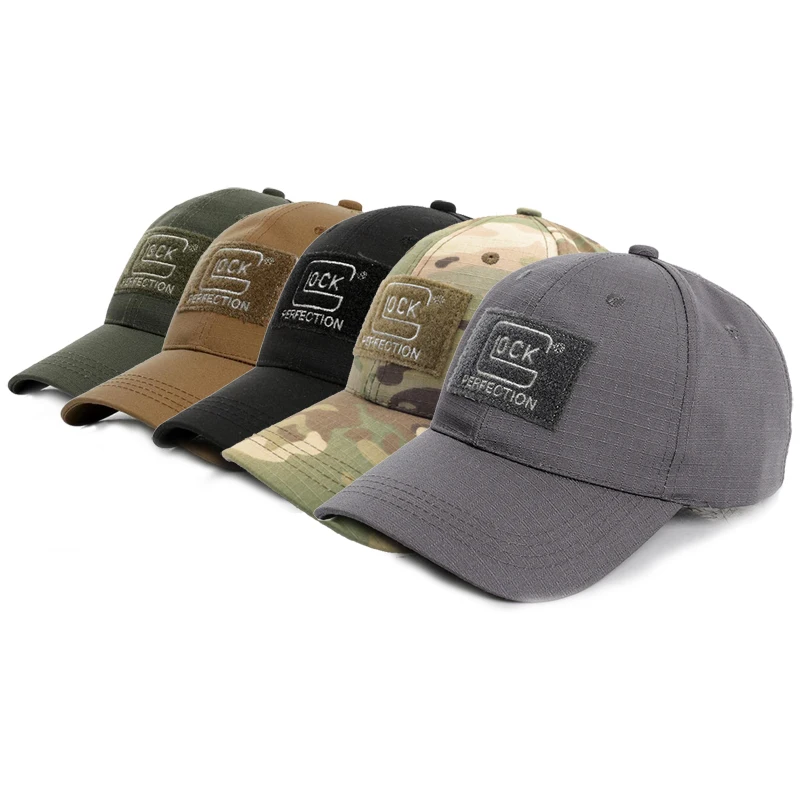 Shooting Hunting Baseball Cap fashion Cotton Outdoor Glock Camouflage Hats Cool Embroidered Hat