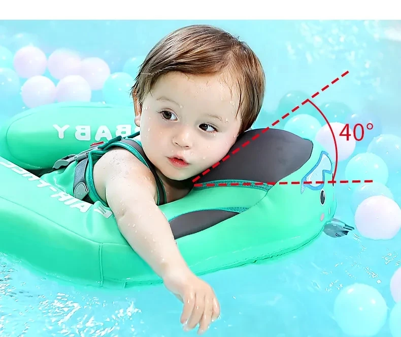 NEW Non Inflável Baby Swim anel Float Peito Natação Anel Anel de natação das crianças com guarda-sol e sem guarda-sol Brinquedos de água