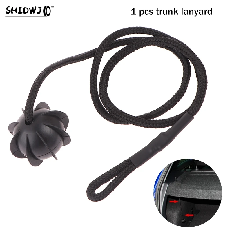 1 Pcs Universal Trunk Back Lanyard Car 51cm High Strength Styling Parcel Shelves String Applicable For All Models