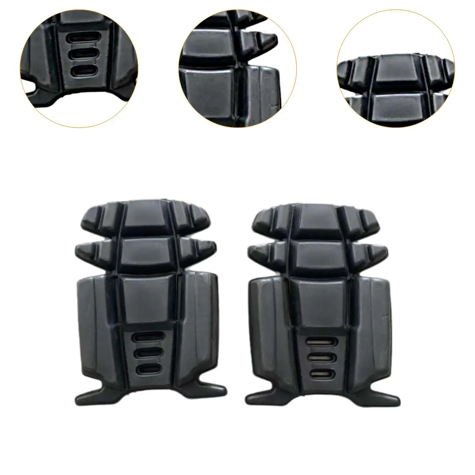 2Pcs Work Knee Pads for Work Pants Insert Type Knee Protectors for Carpentry