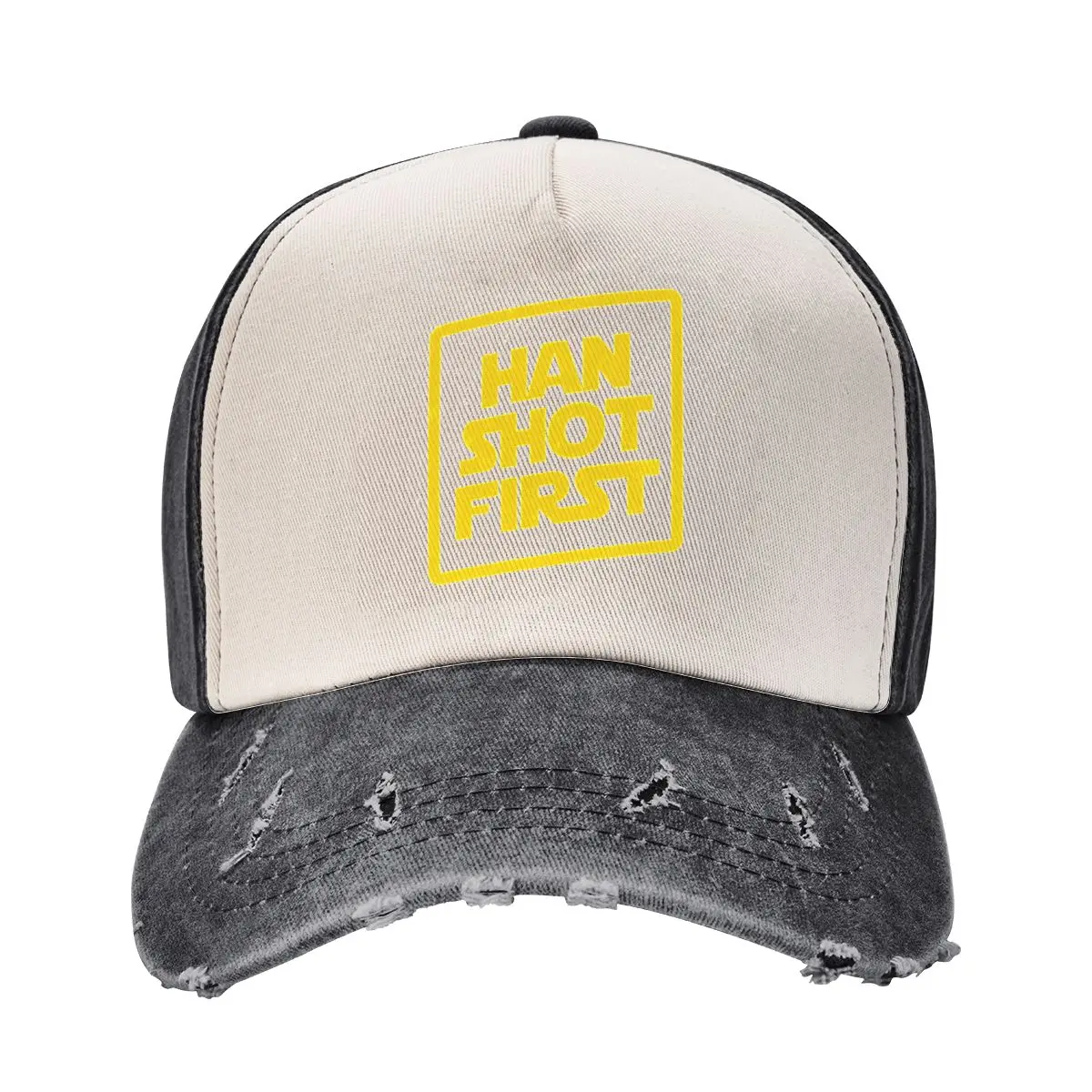 Han Shot First Baseball Cap Ball Cap Hat Man For The Sun cute Golf Men Golf Wear Women's