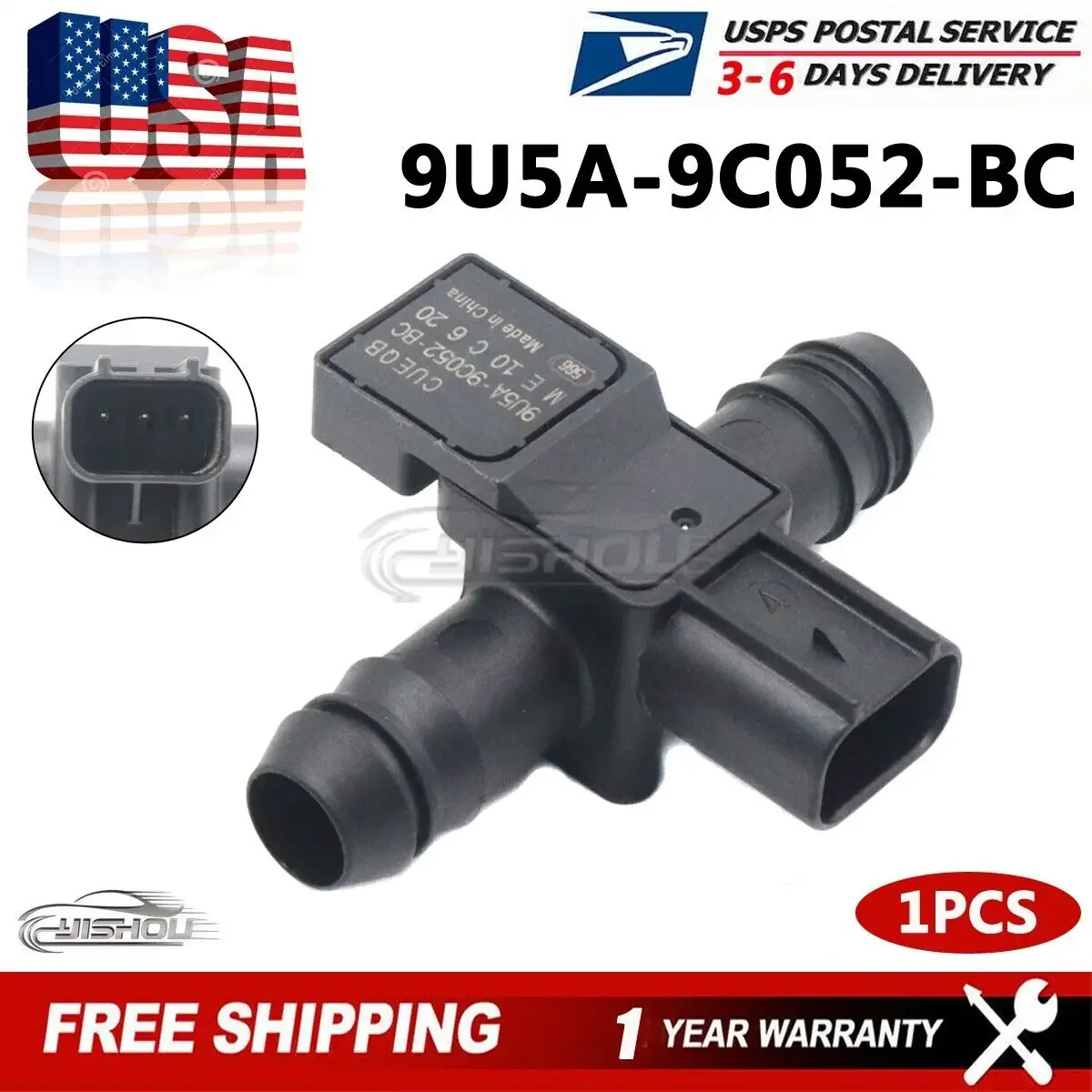 Fuel Pressure Sensor 9U5A-9C052-BC For Ford Crown Victoria E Series Escape Expedition Explorer 9U5A9C052BC 0261230273