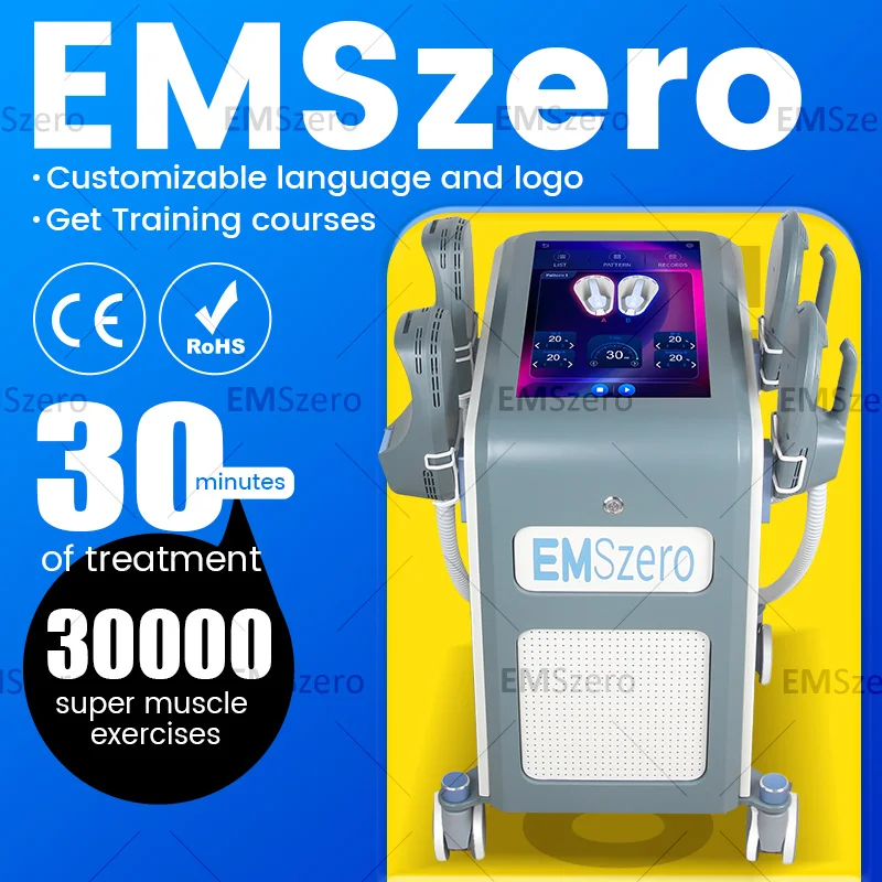 Emsslim RF Machine EMSzero Sculpt Body Electromagnetic Muscle EMS Muscle Stimulator NOVA