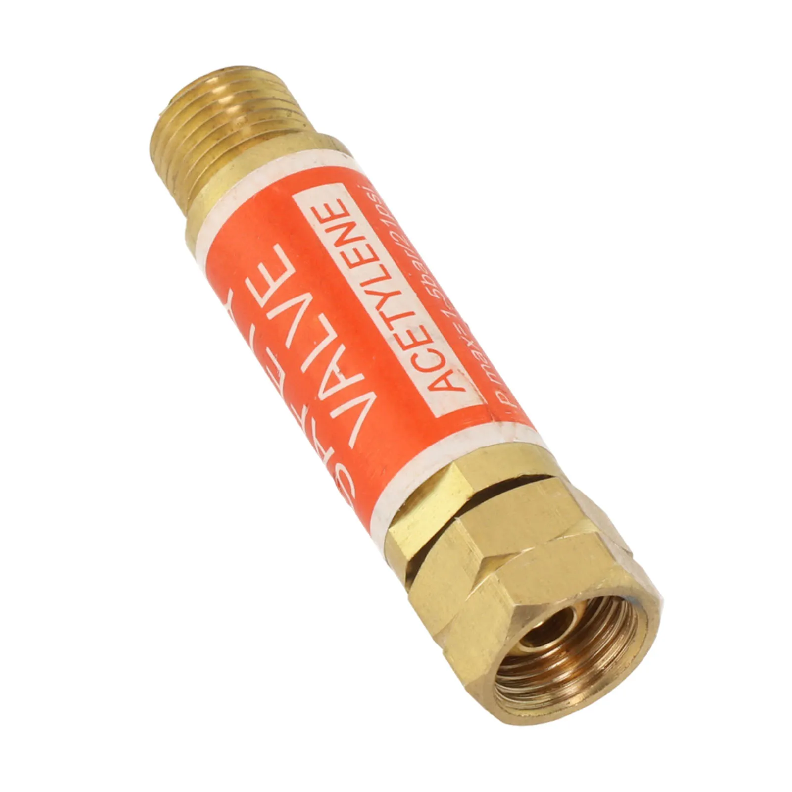 Acetylene Flashback Arrester Check Valve Copper G3/8 Thread Size For Gas Equipment Gas Flow Protection For Acetylene Equipment