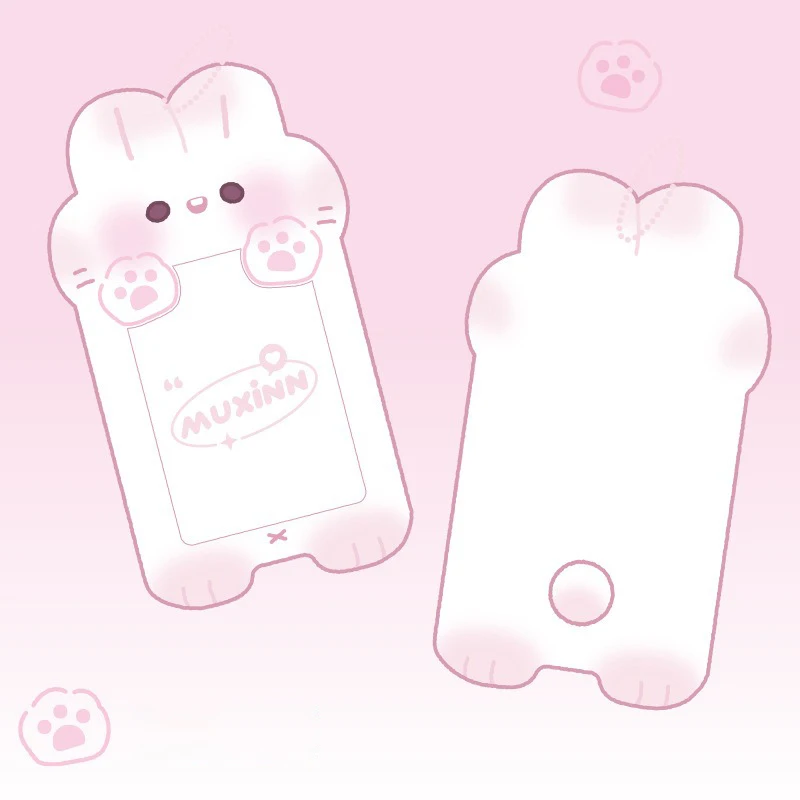 Защитная пленка для сертификата, 3-дюймовый держатель для автобусных карт, карты с мультяшными животными, набор карт из ПВХ из ПВХ для ежедневного использования в школе офисе