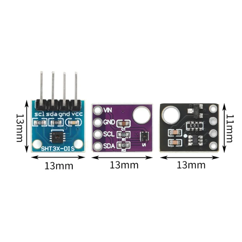 SHT20/21/30/31/35/40/41/45 Digital Temperature and Humidity Sensor Module I2C Interface Communication