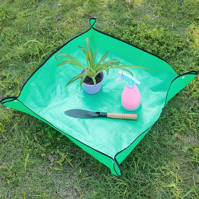 

Home Gardening Supplies Planting Mat Potting Pad Foldable Garden Plant Flower Pot Reusable Transplanting Waterproof Mats
