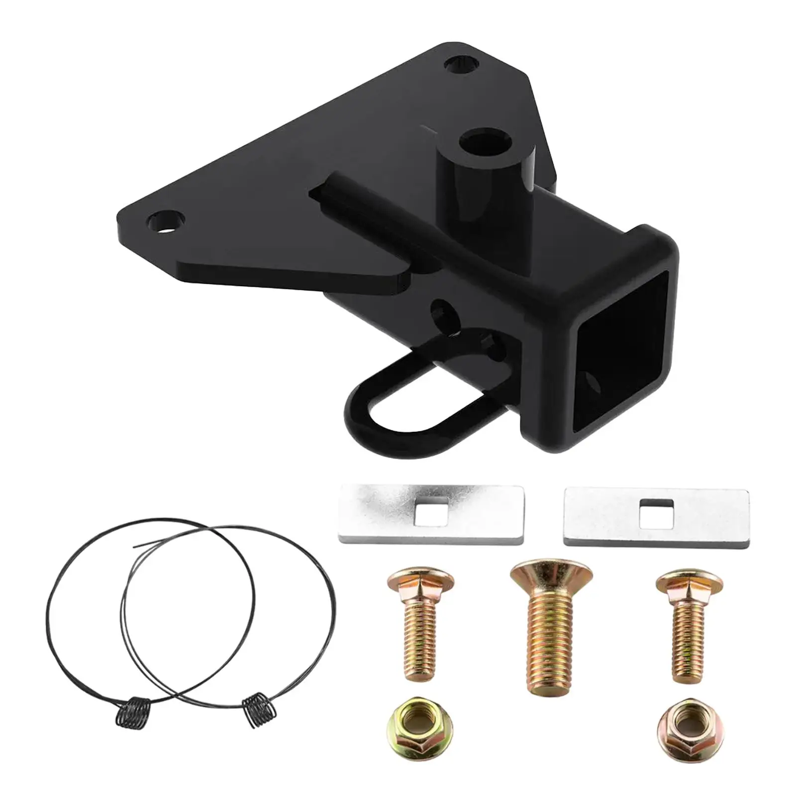 Trailer Hitch Easy to Install Anti Rust Assembly Accessories Heavy Duty Class III Coupler Lock for Jeep Gladiator 2020-2024