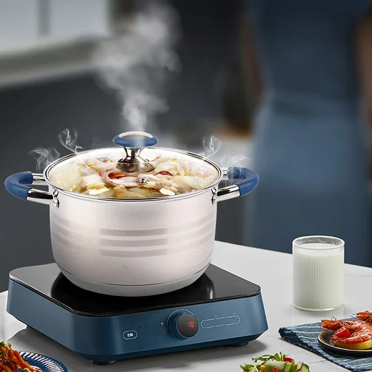 Wholesale 316  Cookware Set Non Stick Kitchen Pot Camping Pot Sets Cooking Pot For Outdoor