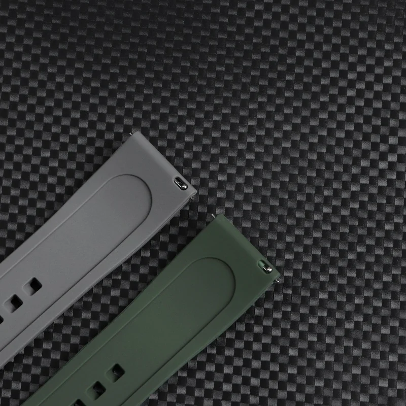 20mm 22mm Universelles wasserdichtes Gummiband für Rolex für Armani für Omega Armband Sport Silikon Uhrenarmband für Seiko Armband – Detail 24