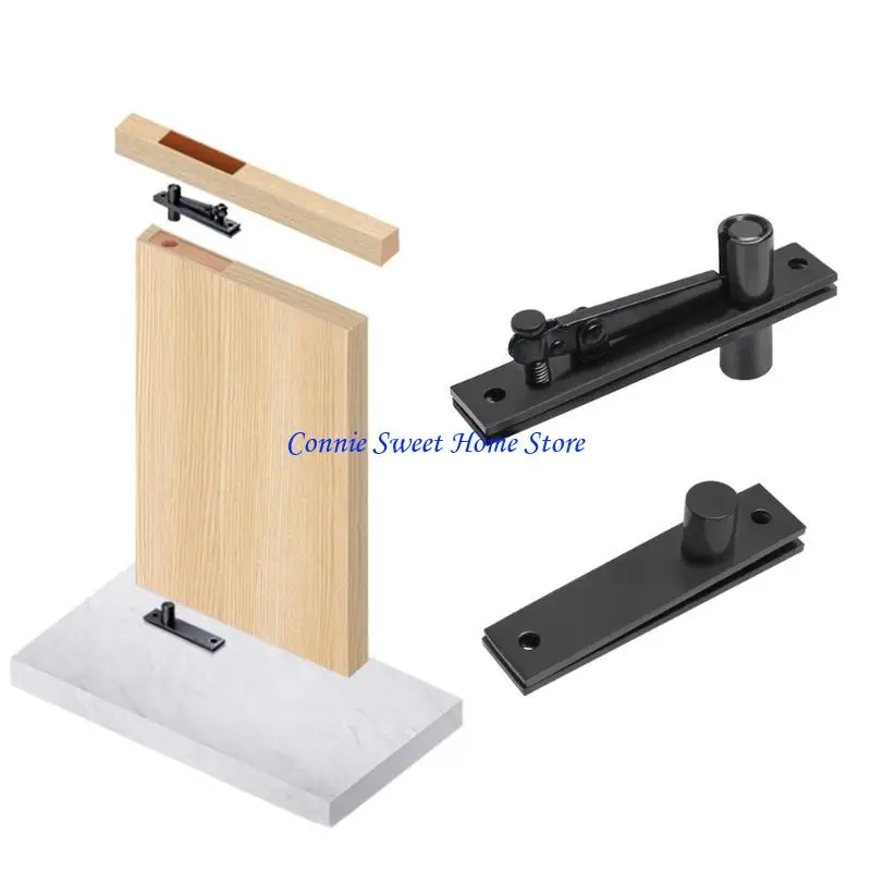 

LXAF 2Pcs Door Pivots Hinges Stainless Steel Concealed Door Hinge Door Hardware