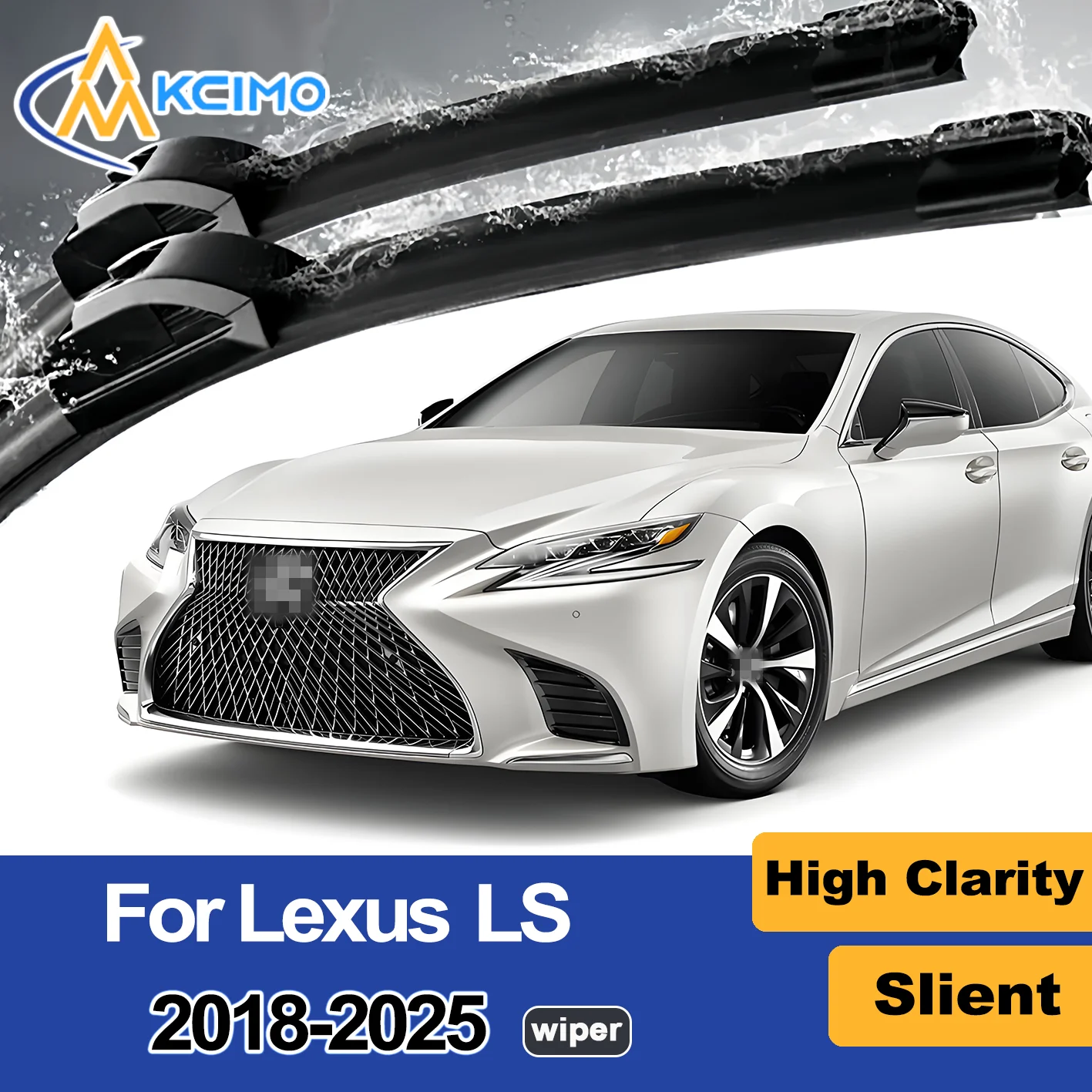 

2 шт. новые щетки стеклоочистителя переднего стекла для Lexus LS XF50 2018-2025, аксессуары для автомобильных щеток переднего стекла 2025 2024 2023