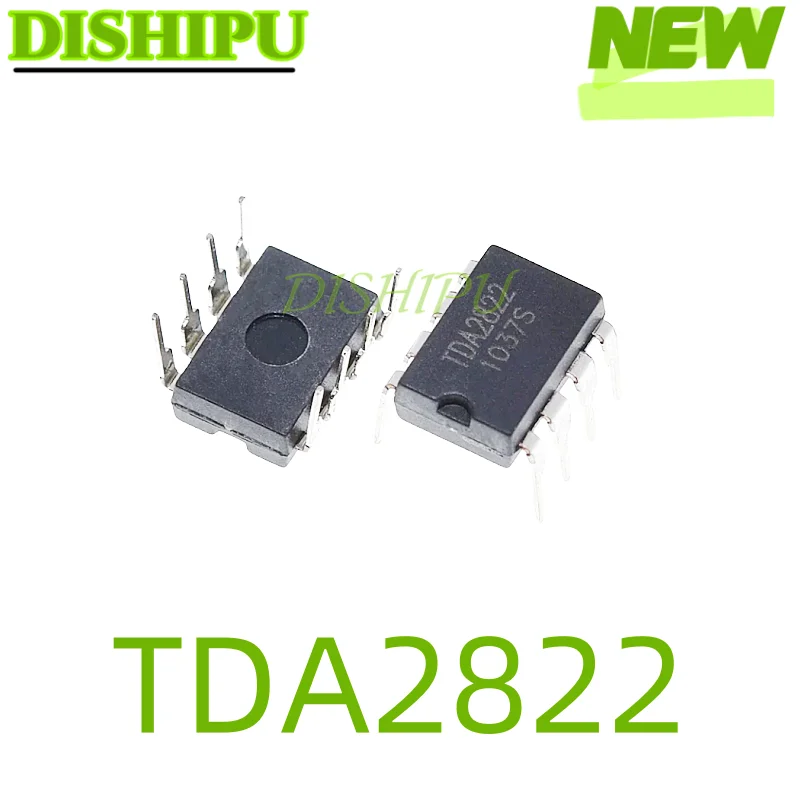 10 piezas TDA2822M DIP8 TDA2822 DIP 2822M DIP-8 IC nuevo y original