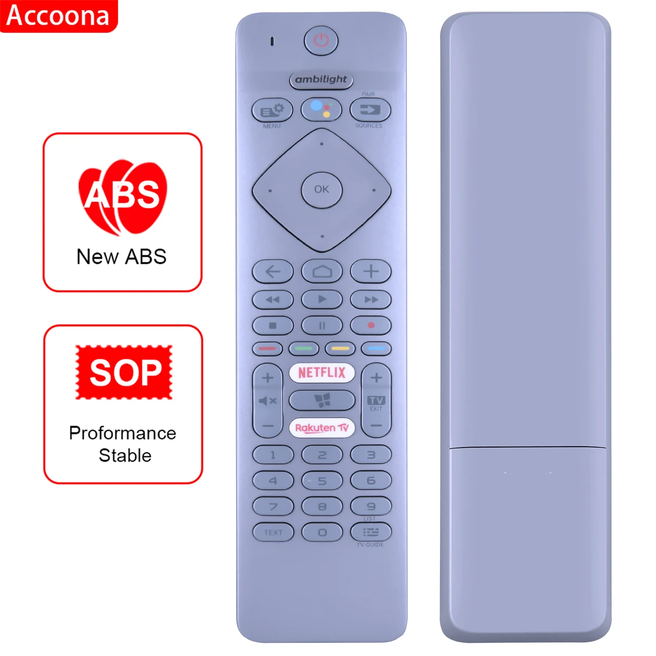 Голосовое управление для Philips YKF456-A001 RC4154403/01R 7300 Series 43/50/55/65/75 PUS7304 PUS7354 7500 Series PUS7504