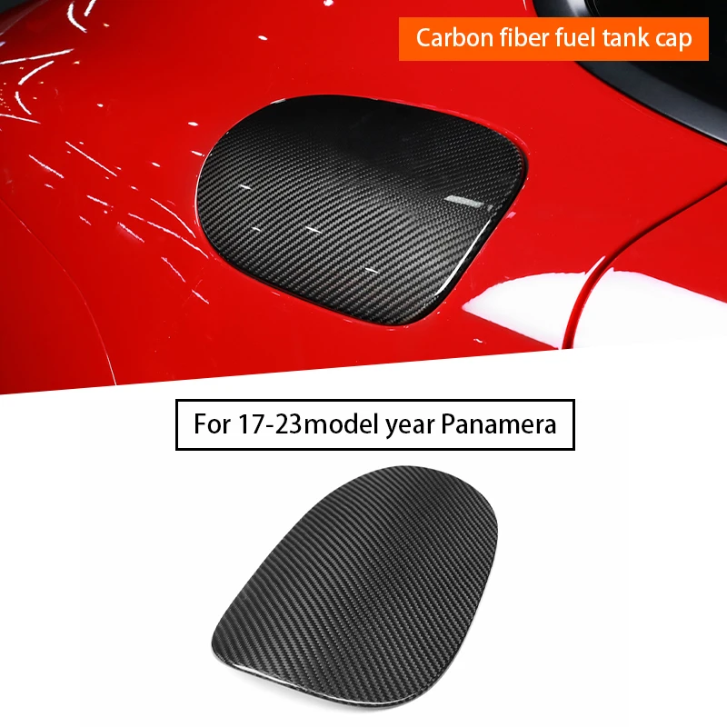 

Carbon Fiber Fuel Tank Cap Cover Trim Fit For Porsche 971 Panamera 2017-UP