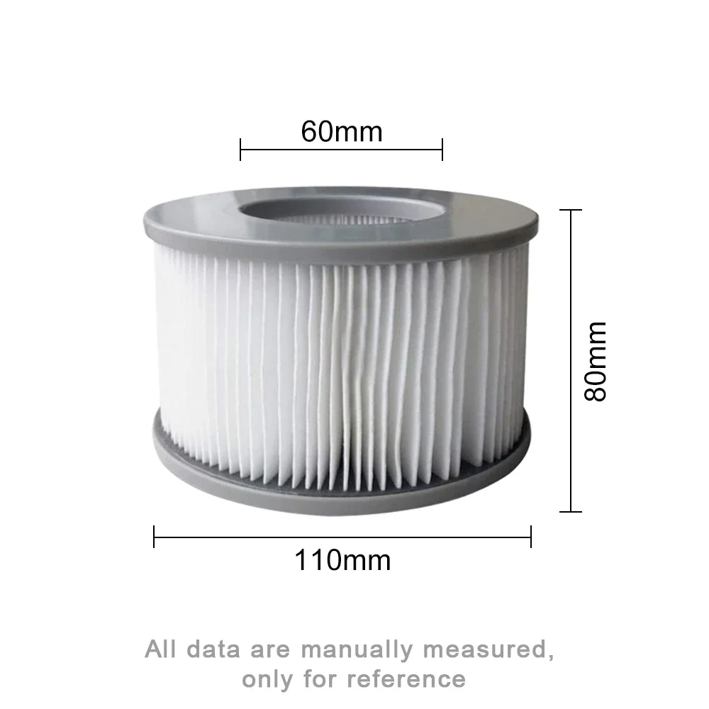 Replacement Filter for Miweba MSpa Whirlpool - High-performance Filter for Inflatable Pools - Easy to Install