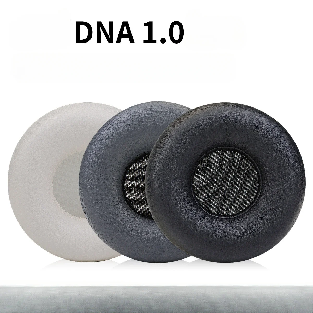 

High Quality Replacement Headphone Earpads Soft Protein Leather Ear Pads Cushion for Monster DNA 1.0 Headphones DNA Headset