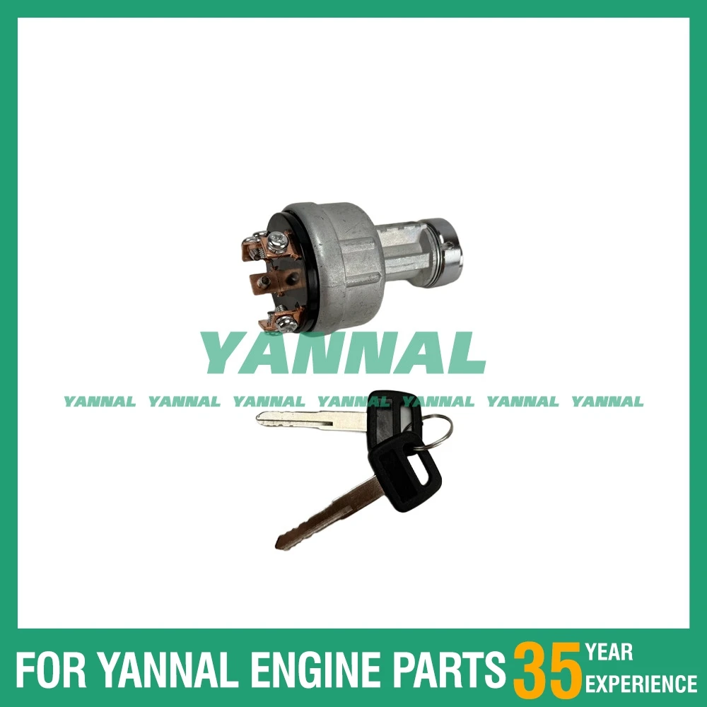 

High Quality 194155-52110 Ignition Switch For Yanmar Engine Parts