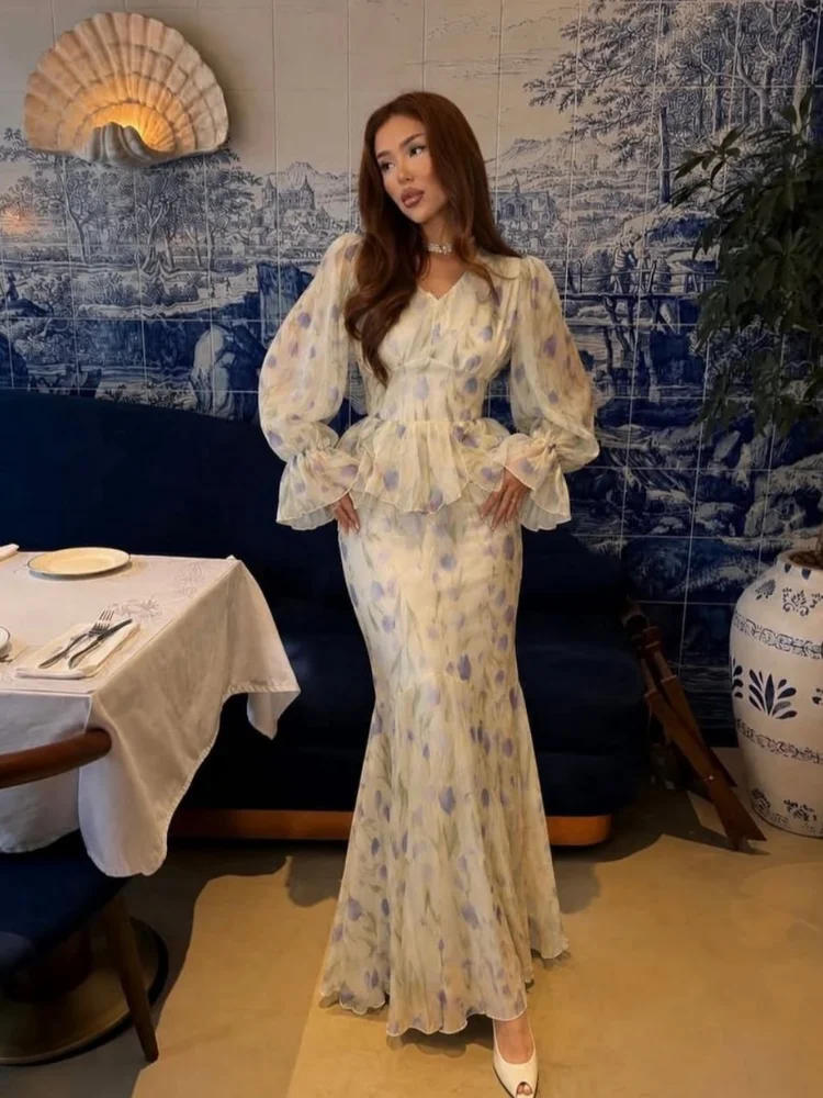 mermaid cut with tulip sleeves wedding dress wedding dress mermaid cut tulip sleeves May Queen MQ1831B