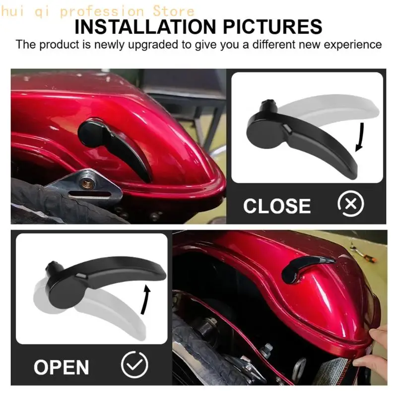 Sättel, Sicherheitsgurtschnalle, Aluminium-Motorradrahmenteil für saubere Detailaufgaben H8WE – Detail 3