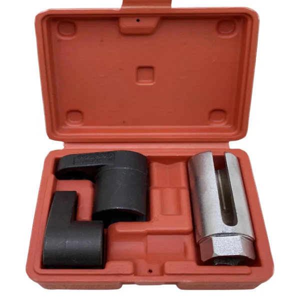 

3 Pcs Offset Wrench Remover Tool Kit Automotive Mechanic O2 Sensor Socket Wrench Tool Set Automotive Oxygen Sensor Socket Set