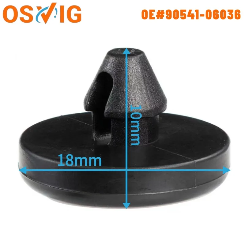 10pcs OE# 9054106036 9054106032 Applicable to Toyota and Lexus Brake Pedal Stop Pad Switch Clips