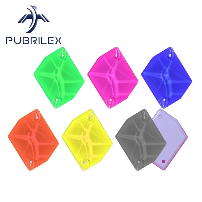 Cosmic K9 Trilliant Glas-Strasssteine mit abgeschrägter Rückseite, elektrisch glänzende Farben, aufnähbare Kristalle für Kleidungszubehör – Detail 1