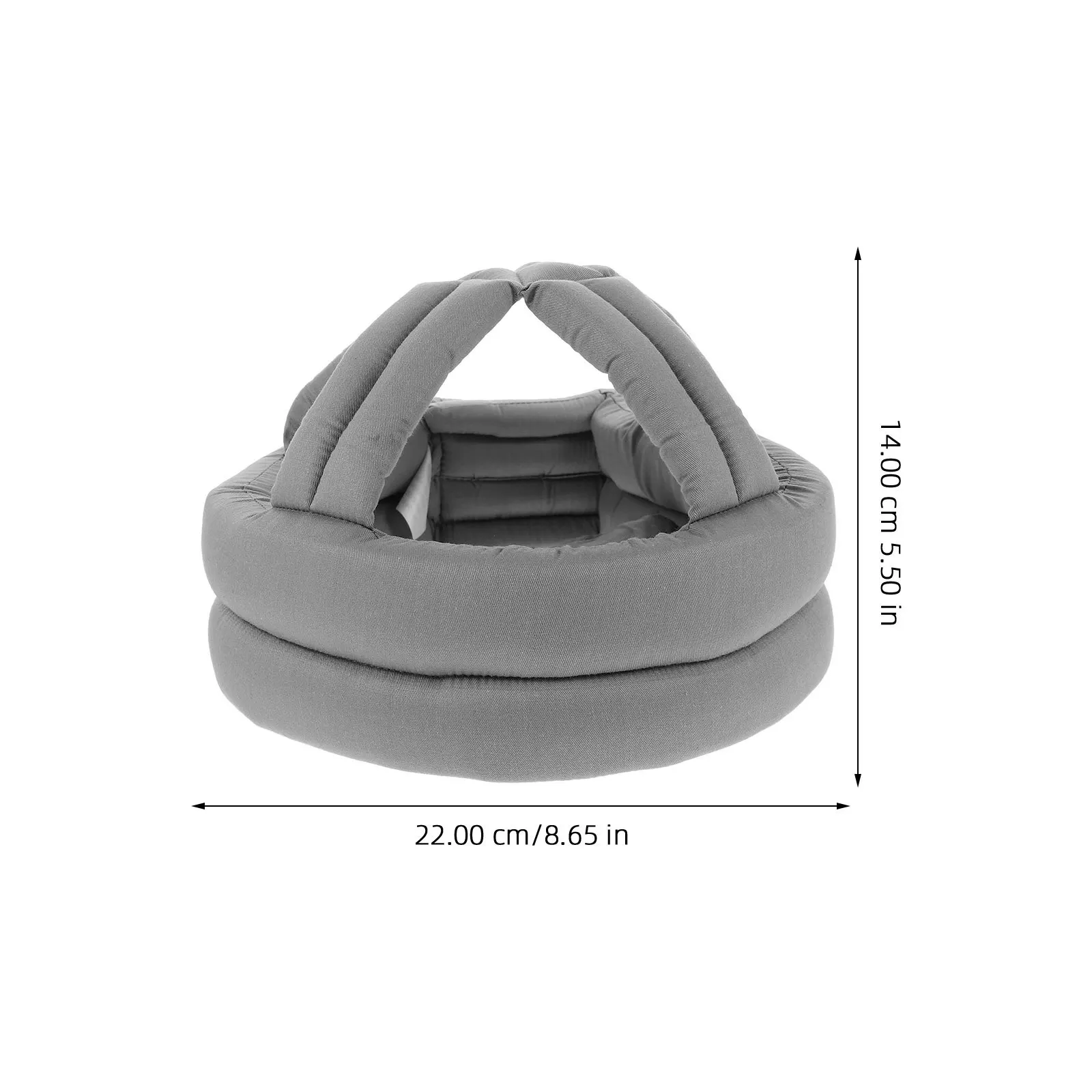 قبعة حماية لكبار السن من القطن المسامي، قبعة أمان ناعمة لمنع السقوط للمشي في المنزل، قبعة حماية لكبار السن