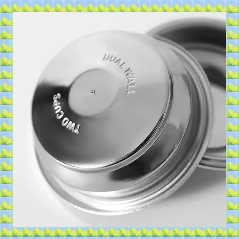 

FZFZ 20PCS Stainless Steel 58Mm Coffee Tea Filter Basket For Espresso Coffee Machine Accessories Pressurized Powder Bowl