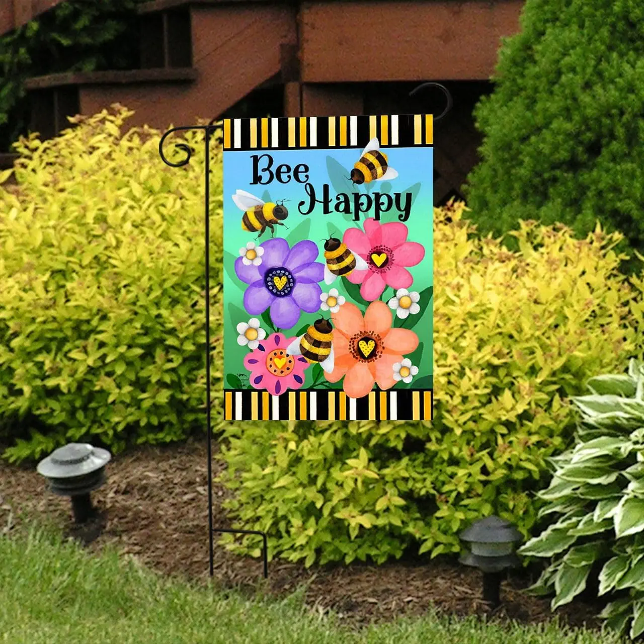 Briarwood Lane Busy Bees Garden Flag ZZM