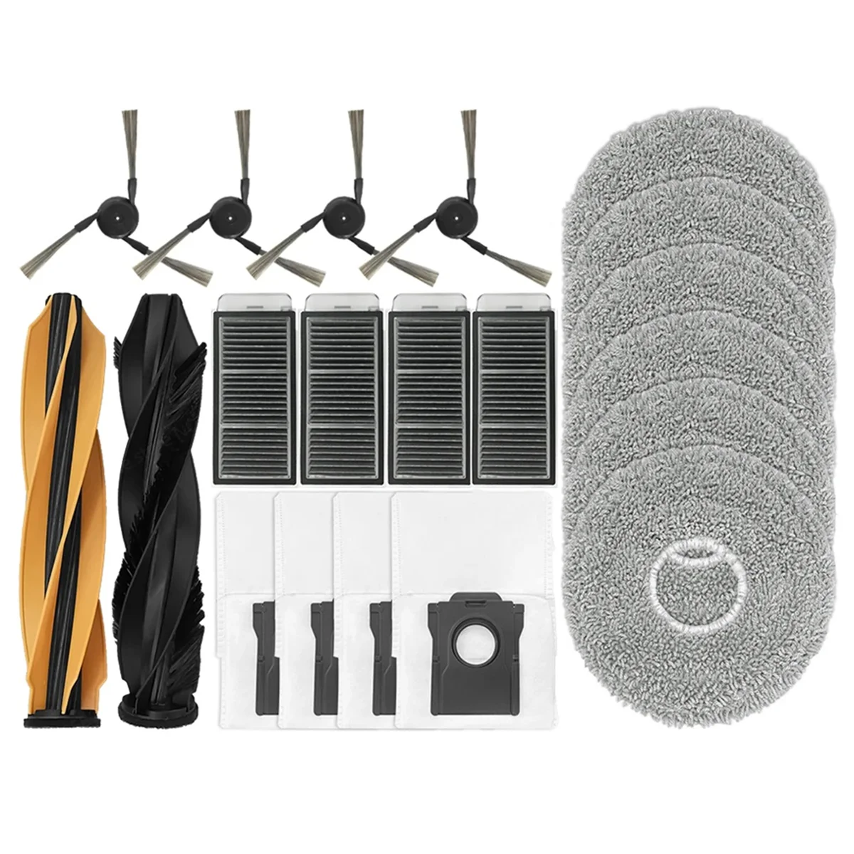 EQAZ-For Dreame X50 Ultra / S40 Enhanced Edition アクセサリー メインブラシ フィルター モップ ダストバッグ 交換部品