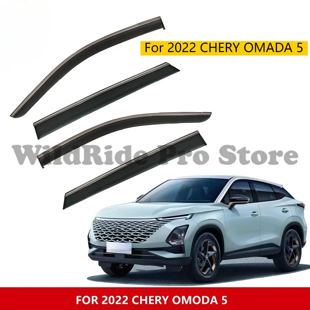 

Car Door Visor for 2022 CHERY OMADA 5 Car Injection Window Visor Rain Deflectors Sun Vent Visor