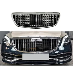 For Mercedes design Benz Maybach Grille 2014-2020 S Class W222 ABS Chrome Grille With ACC Auto spare parts factory