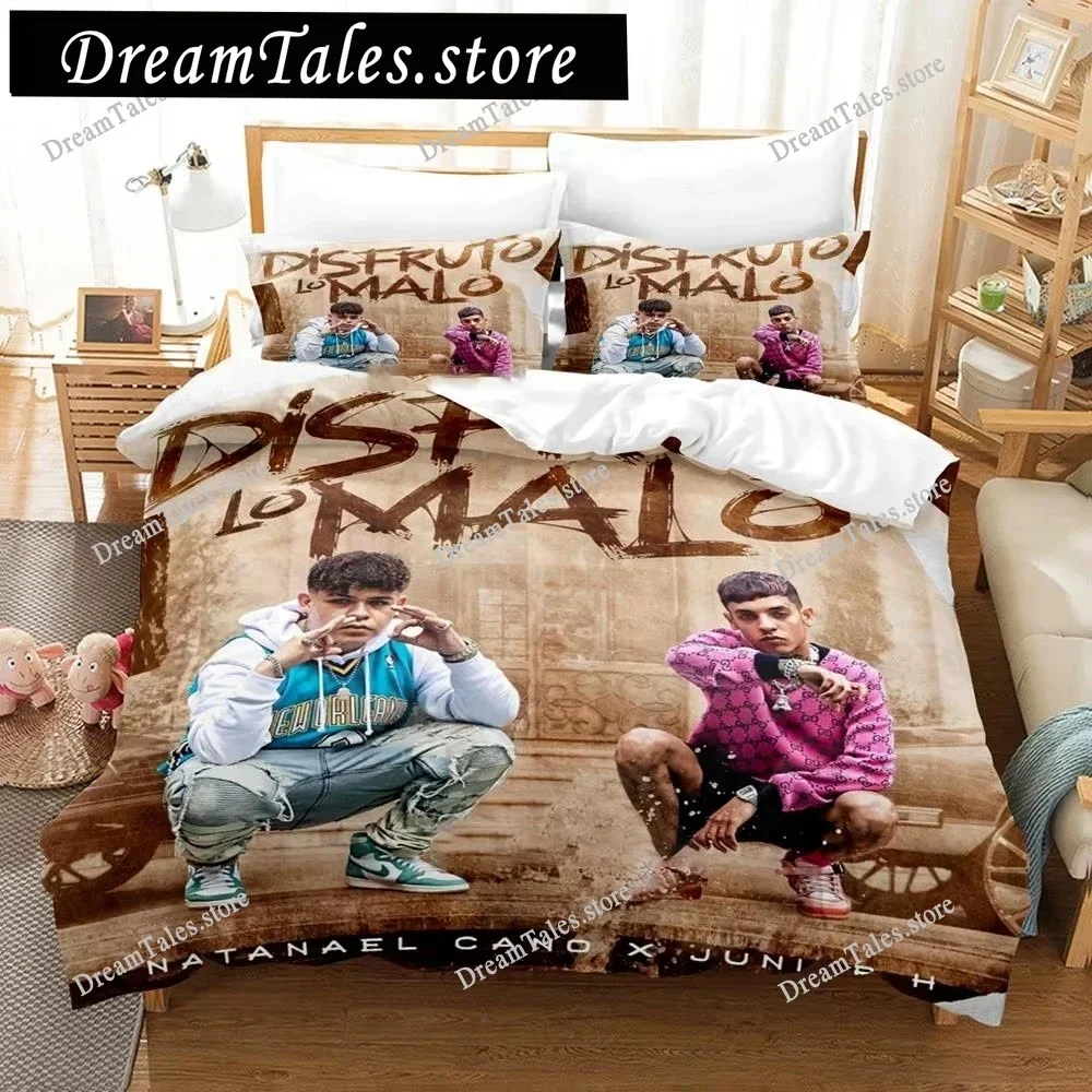 

2025 New Junior H Sad Boyz Bedding Set Single Twin Full Queen King Size Bed Set Adult Bedroom Duvetcover Sets Anime Bed