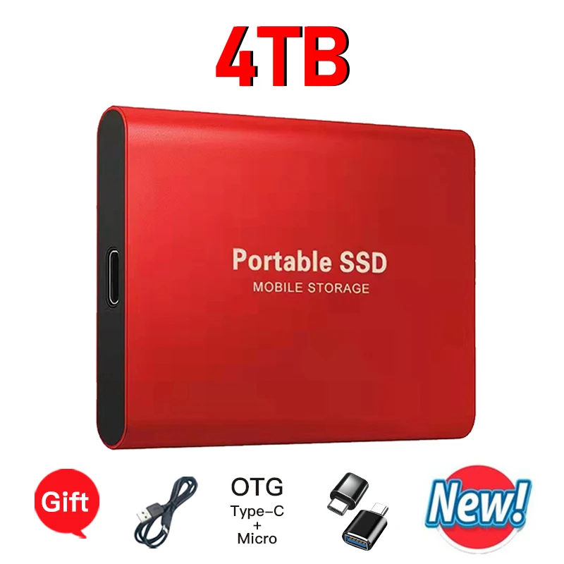 High speed external solid state drive 4TB portable external hard drive ssd 4TB external hard drive ssd hard drive for laptop mac