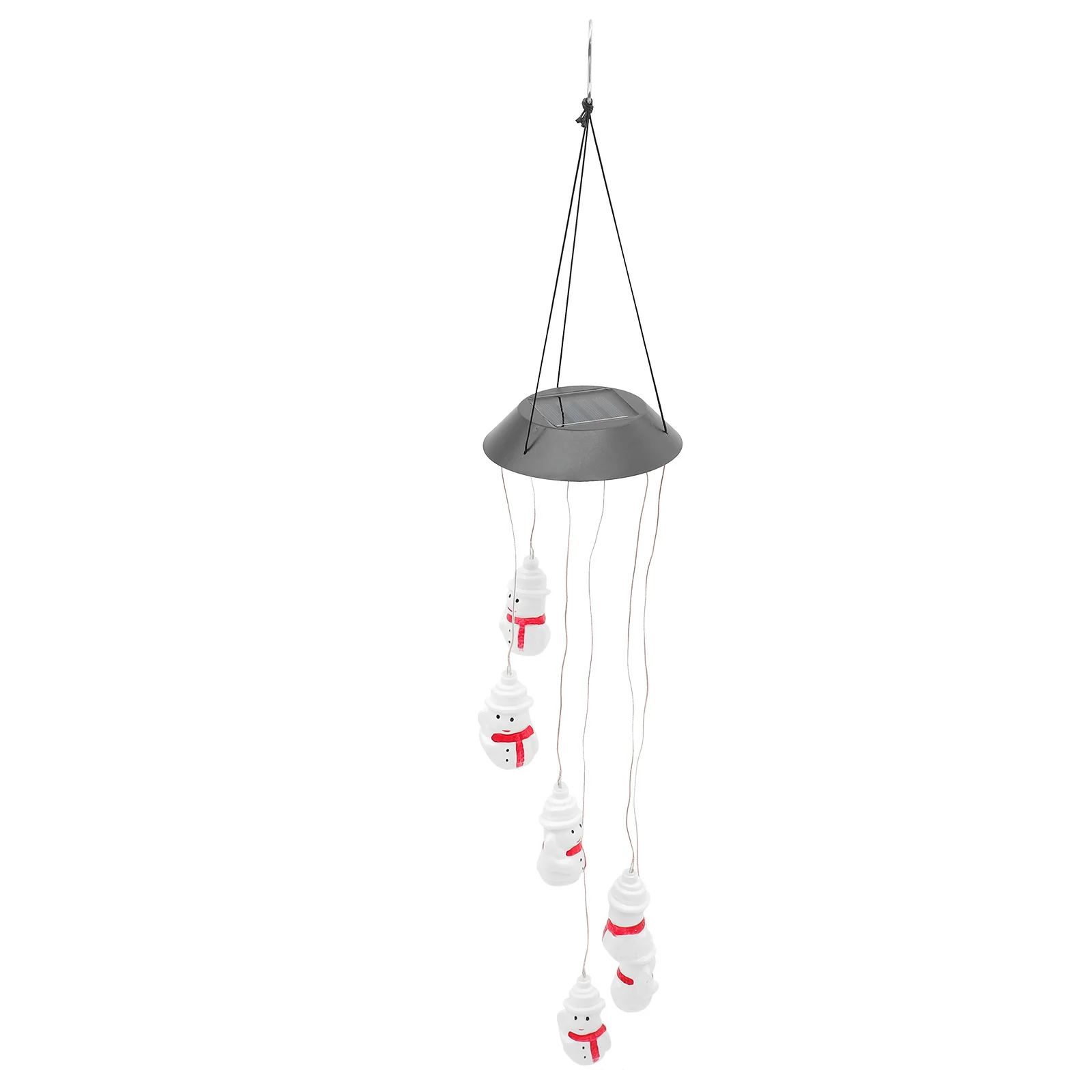 

LED Solar Wind Chime Lamp 6 Color Changing Lights Outdoor Hanging Yard Decorative Night Lighting for Christmas