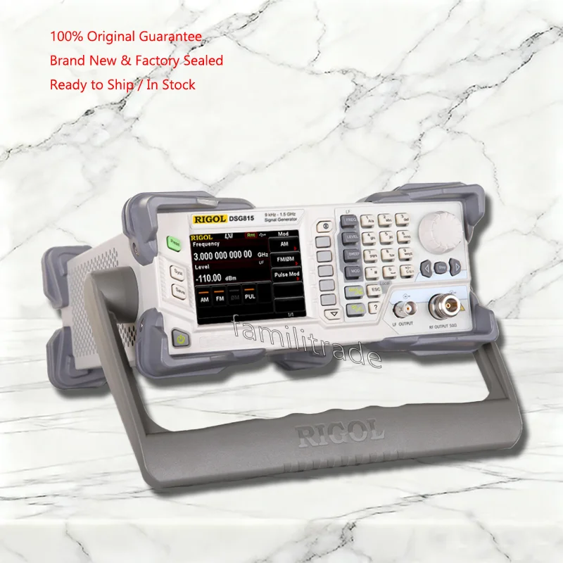 1PC NEW RIGOL DSG815 RF Signal Generator In Stock 9kHz-1.5GHz AM FM PM Pulse DSG800 Series Original Box
