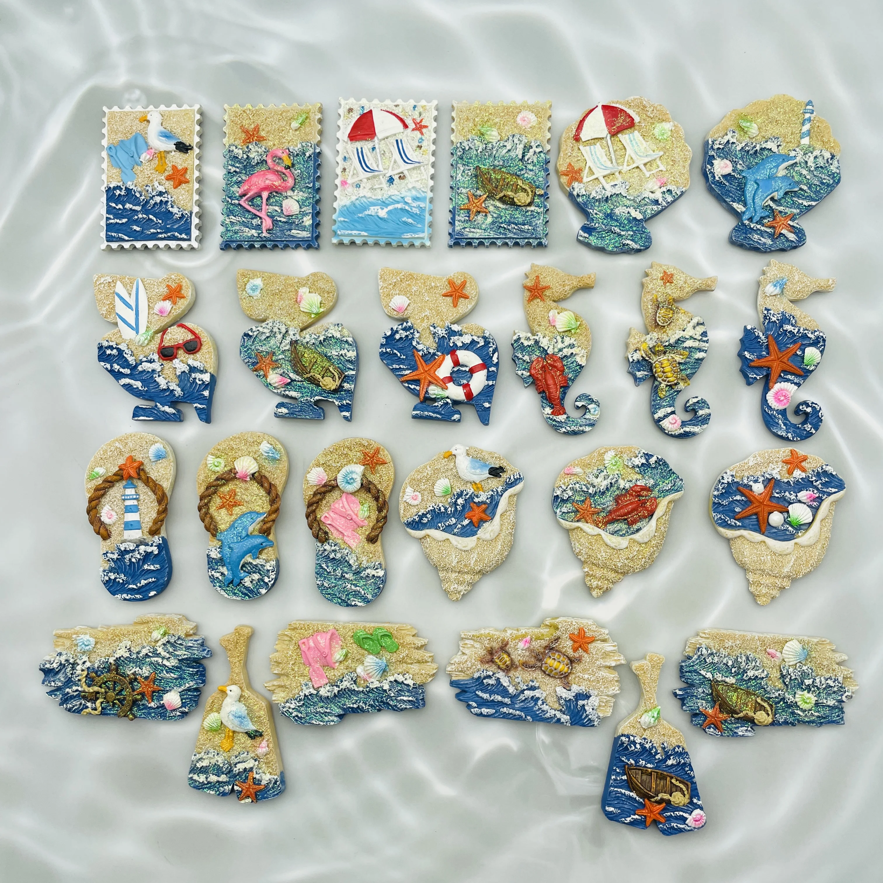 Zakynthos Greece 3D Resin Beach Fridge Magnet Greek Island Travel Souvenir Home Kitchen Decor Refrigerator Sticker