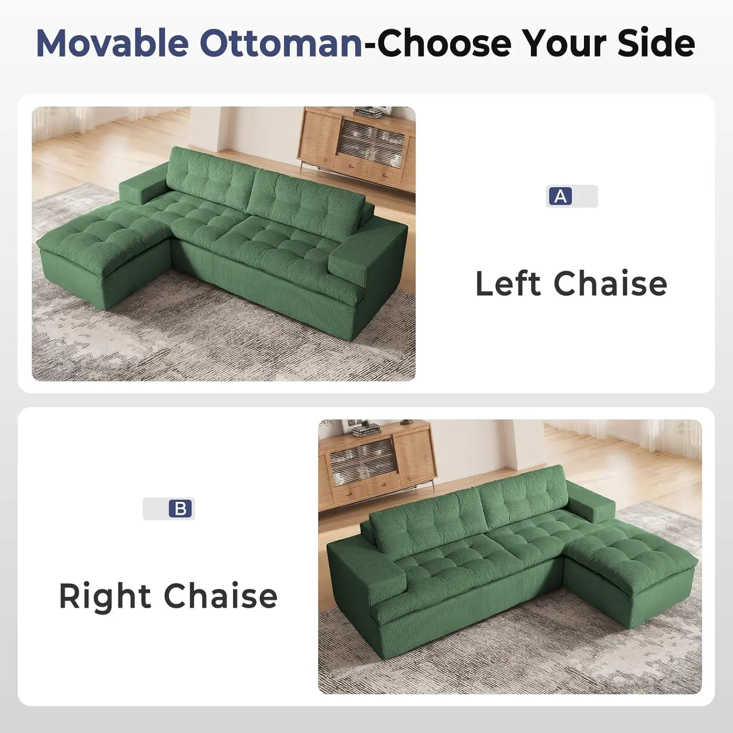 Thumbnail 4 - #43 Best Rated Modular Sectional Sofas to Buy in 2026