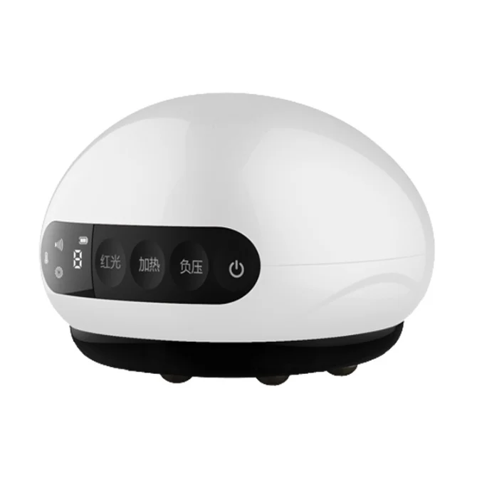 

Красный свет, скребковое устройство Гуа Ша, вакуумный электрический баночный массажер, умный баночный терапевтический массажер для тела с контролем времени