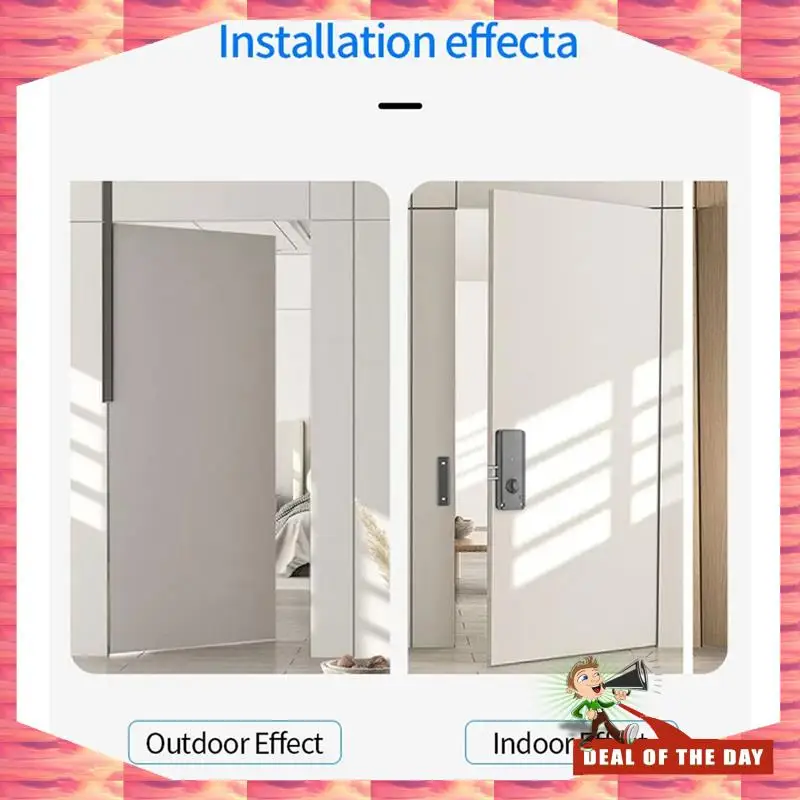 24-Hour Delivery 2X Smart Tuya App IC Card Lock For Wooden Door Bluetooth Lock Electronic Door Lock No Drill