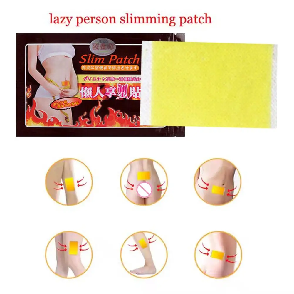 10pcs New Extra Strong Slimming Patch Belly Slim Patch Abdomen Slimming Fat Burning Navel Stick Detox Weight Loss Stickers