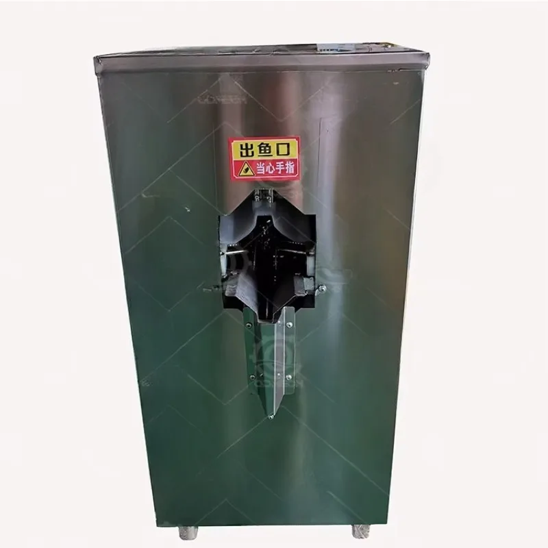 آلة تحجيم الأسماك الاحترافية 304 SS من الدرجة الغذائية للبيع المأكولات البحرية الصناعية