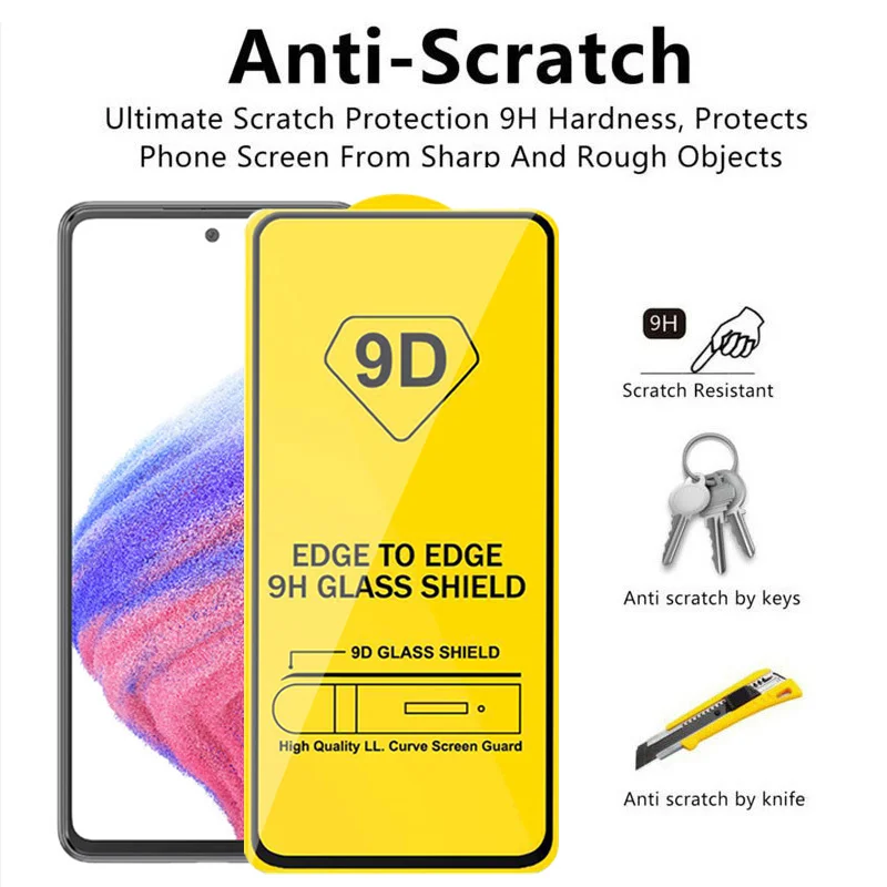 mica/lamina samsung a 54, screen protector for samsung a73 a14 a24 galaxy a53 5g protective tempered glass samsung a52 a52s camera lens film samsung