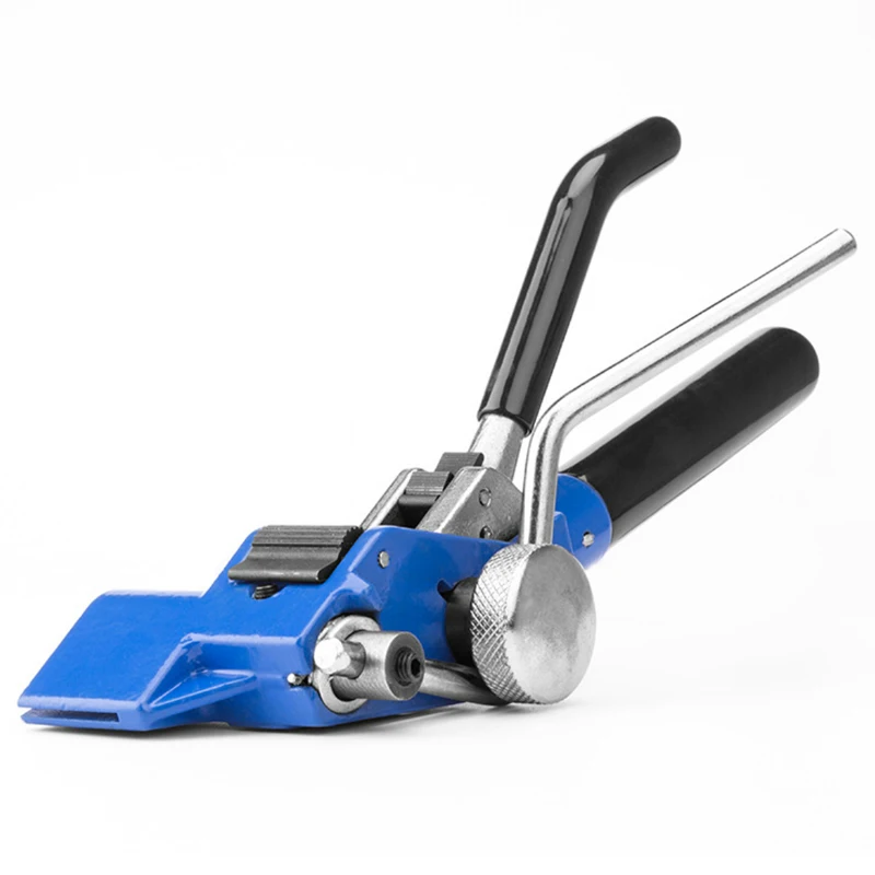 Wallepac Iron Pipe Water Pipe Handheld Strapping Banding Tool Solution Manual Stainless Steel Belt Machine with Tension Control