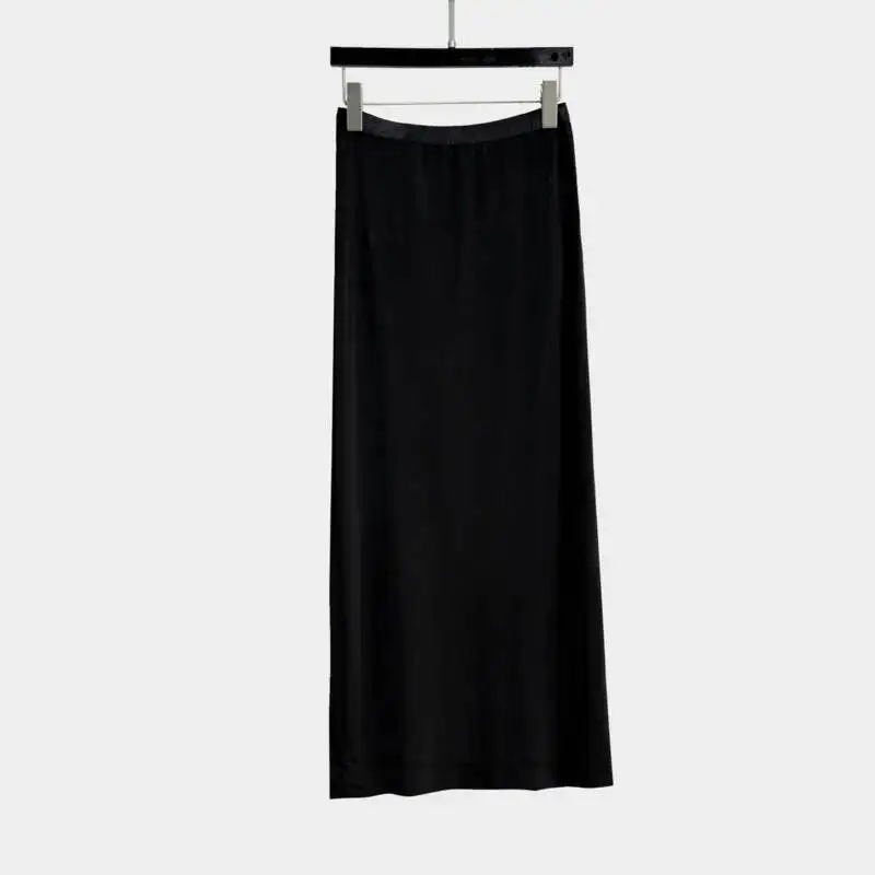HKSH Women Chic Skirt Studded Colorful Diamonds Flower Slim Fit Versatile Elegant Trend High-end Skirts New Spring Summer HK7664