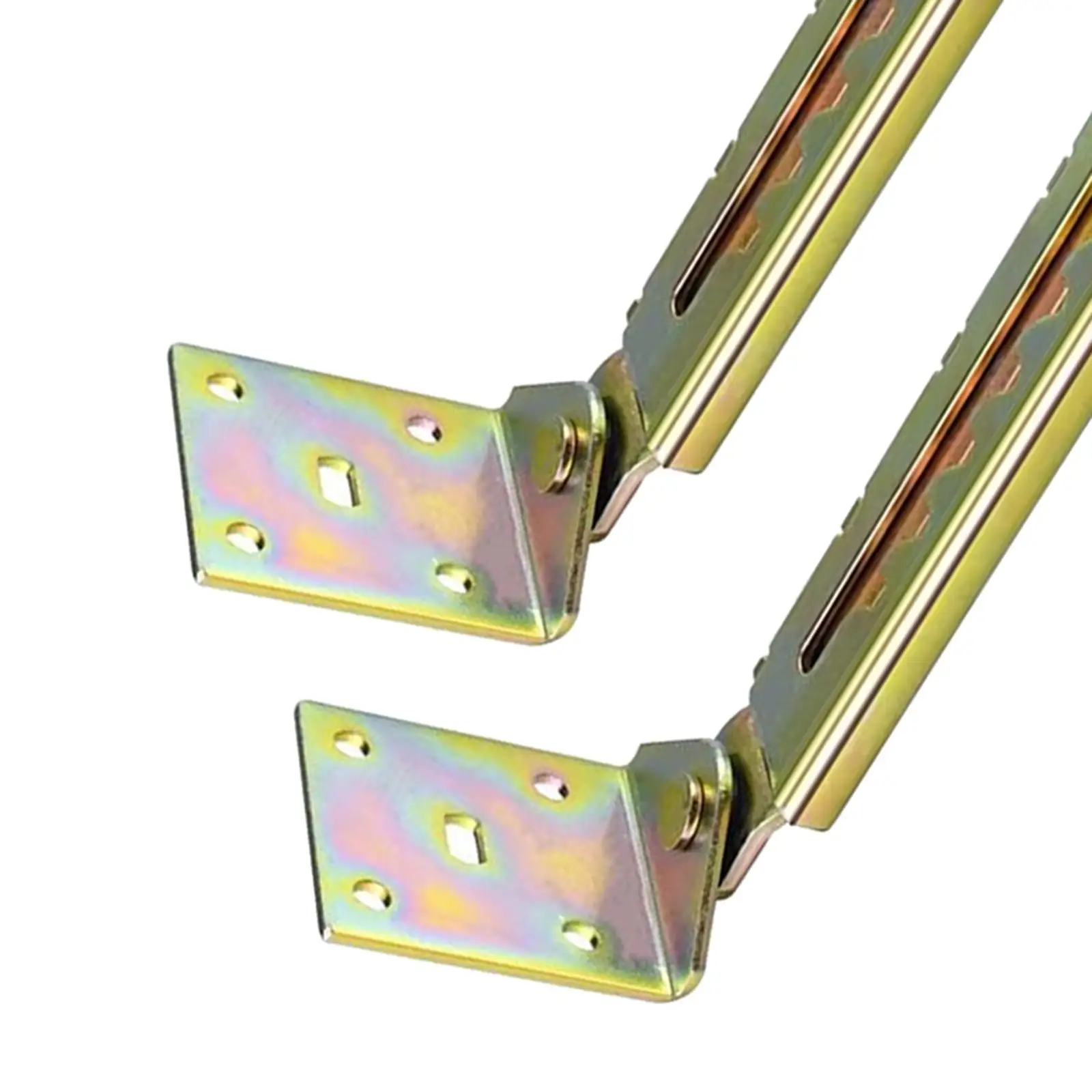2Pcs Lifting Rod Hinge Lifting Device Angle Adjustment Hinge for Drawing Boards Lecture Tables Cupboard Bed Back Lids